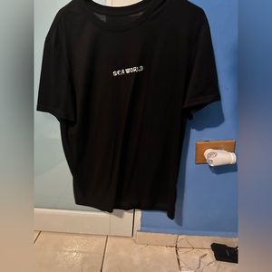 Large size Black graphic t shirt